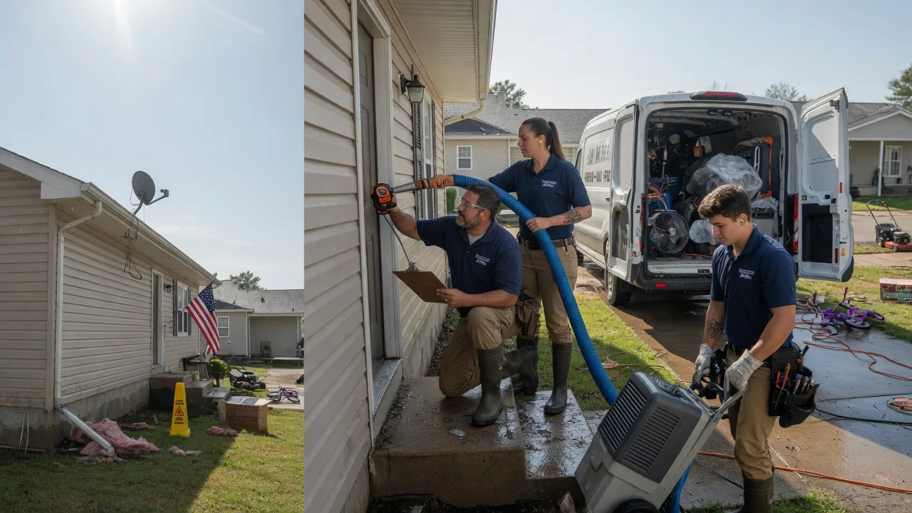 Ceiling Water Damage Restoration in Moore, MT near me